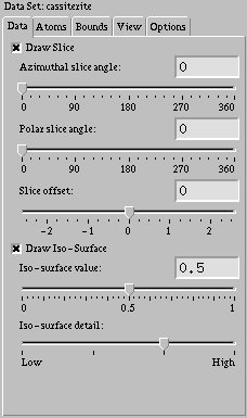 Data tab